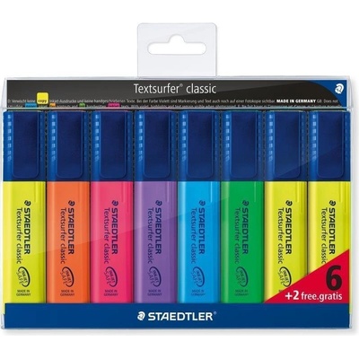 Staedtler 364 Textsurfer classic 6 ks + 2 gratis