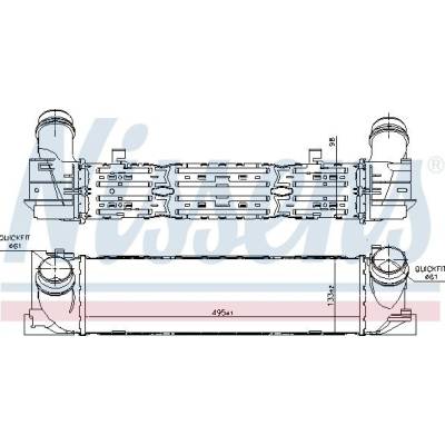 Chladič turba NISSENS 96450