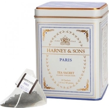 Harney & Sons Paris Classic collection 20 hedvábných sáčků v plechovce
