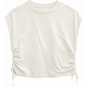 Mazine Дамски топ Mazine Women's Tie Detail T-Shirt Top - Offwhite (916-6714-0314)
