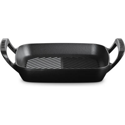 Le Creuset 20275260000005 Grilovacia doska BBQ Outdoor štvorcová 26 cm čierna matná