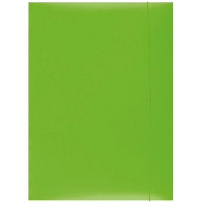 Ofpro Kartónový obal s gumičkou Office Products zelený