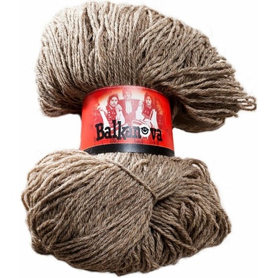 Vlněná příze šedá 240 g