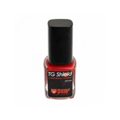 Защитен лак thermal grizzly shield, 5ml, червен, tg-zuwa-211