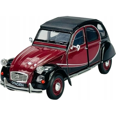 Welly Citroen 2CV 6 Charleston Burgundy 1:24