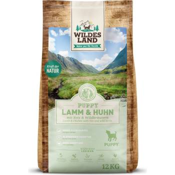 Wildes Land Puppy Агне и Пиле 12 kg