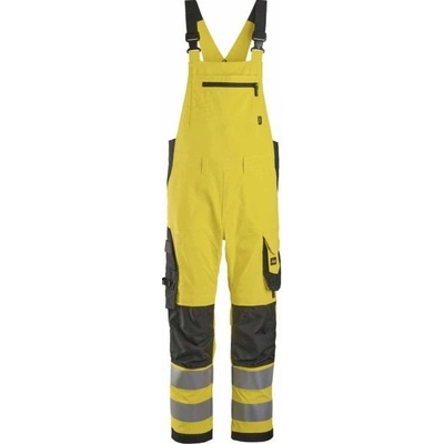 Snickers Workwear Reflexní laclové kalhoty tř. 2 žluté