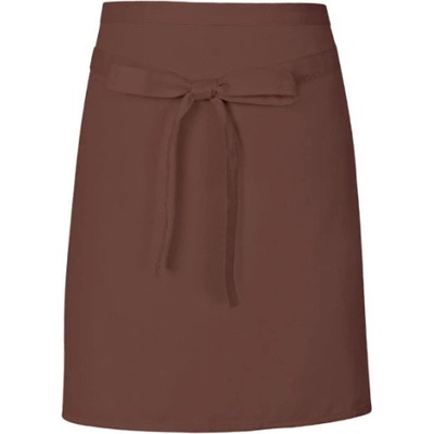 Link Kitchen Wear Gastro zástěra X984 Brown Pantone 476 70x50cm