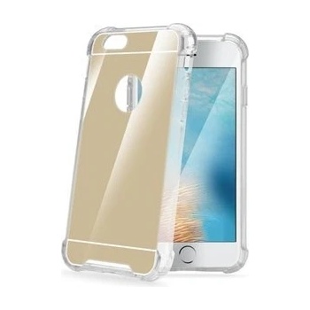 Pouzdro CELLY Armor Apple iPhone 7 / se zrcadlovém efektem / zlaté