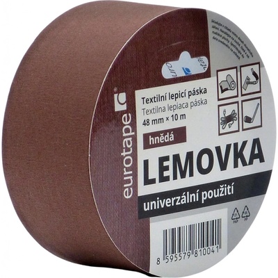 Europack Lemovacia páska 5 cm x 10 m hnedá