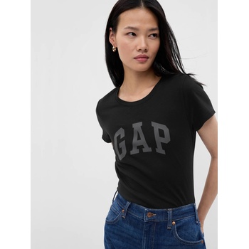 GAP Тениска с лого Gap GAP GAP | Cheren | ЖЕНИ | XXS