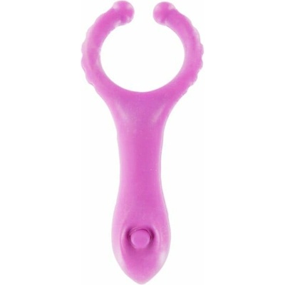Toyjoy Vibrating Clit-Stim C-Ring Purple