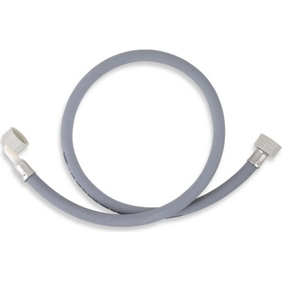 Novaservis Pračková napouštěcí hadice s kolenem šedá 400cm (PNK/400)