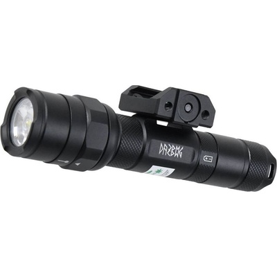 Dažbog Taktická LED svítilna RT01 na RIS černá až 650lm – Zboží Dáma
