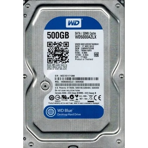 Western Digital WD Blue 3.5 500GB 32MB 7200rpm SATA3 (WD5000AZLX)
