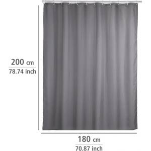 WENKO 20044100 - Завеса за душ 180x200 cm сива (WE0378)