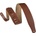 Levy's Streamline Walnut Каишка за китара (M26-WAL)