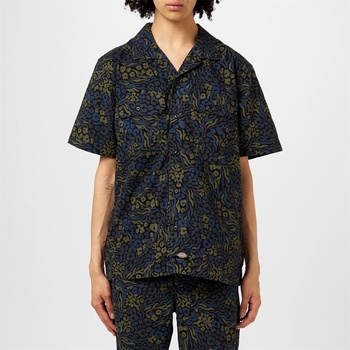 Image 1 of Dickies Men's Saltville Short-Sleeve Patterned Shirt - Camo J461