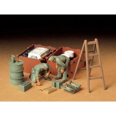 Tamiya Tamiya German Tank Engine Maintenance Crew 1/35