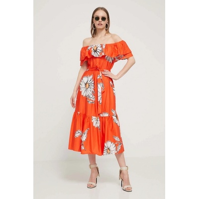 Desigual šaty Georgeo naranja