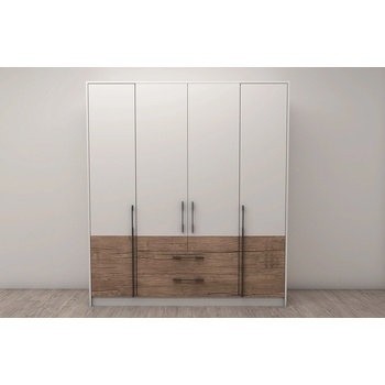 Image 1 of Mebeli Grande ГАРДЕРОБ МАДЕРА - МК7+МК1+МК3+МК1+МК7 (10123229)