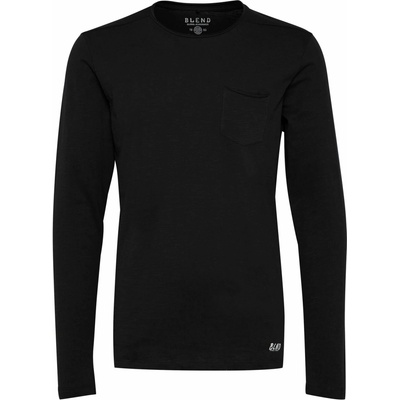 Blend T-SHIRT L/S černá bílá