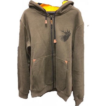 Mikina C.I.T. pánska na zips s kapucňou