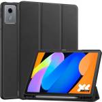 Lenovo Защитен Кожен калъф със Стойка и Протектор за Lenovo Tab K11 Gen 2 / Lenovo Idea Tab (Черен, Тъмносин, Зелен, Сив, Червен, Златист)