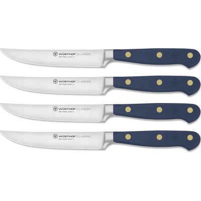 Wüsthof Súprava 4 ks steakových nožov CLASSIC COLOUR 12 cm Wild Blueberry