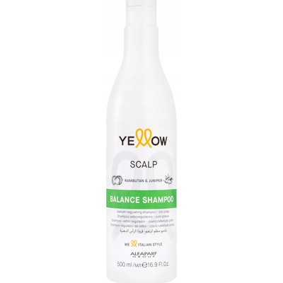 Alfaparf Milano Yellow Scalp šampon pro regulaci kožního mazu 500 ml