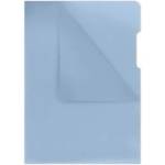 DONAU Dust jacket DONAU type L, PP, A4, crystal, 180micr. , blue