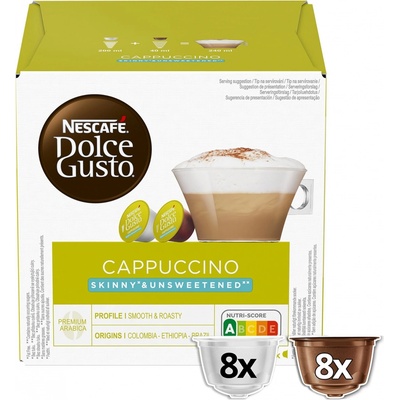Nescafé Dolce Gusto Cappuccino Skinny Unsweetened 16 ks