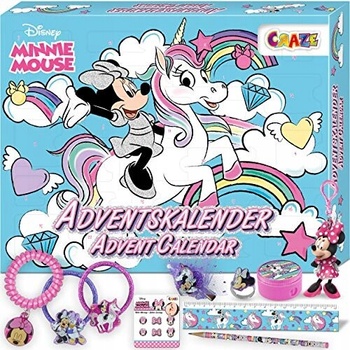 CRAZE adventný kalendár Minnie Mouse