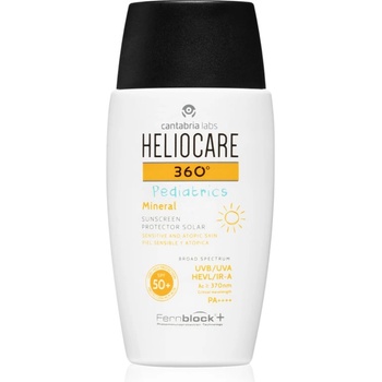 Heliocare 360° Pediatrics слънцезащитен минерален крем-флуид SPF 50+ 50ml