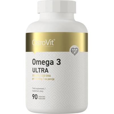 OstroVit Omega 3 Ultra, 90 Capsules
