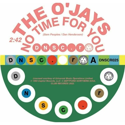 The O'Jays - No Time For You/Because I Love You (LP) (5051083173865)