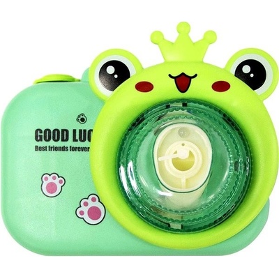 Aga4Kids Detský fotoaparát s bublifukom Zelený