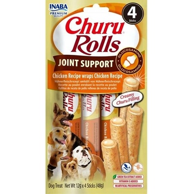 Inaba Churu Rolls Joint Support dog snack kuracie 4 x 12 g