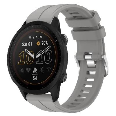 Řemínek Solid Wristband šedý pro Garmin Forerunner 955
