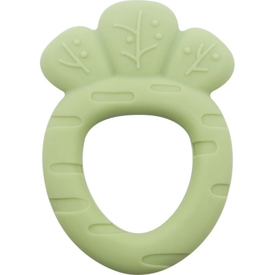 Martons hrýzadlo z potravinárského silikónu Carrot Olive green