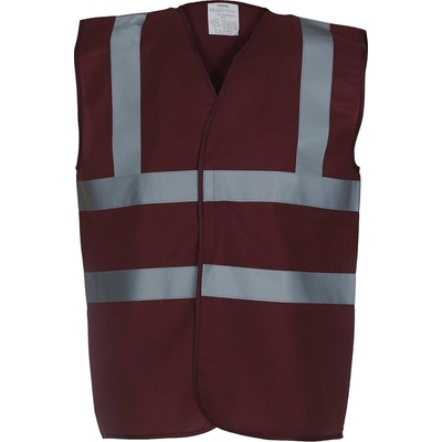 Yoko reflexní vesta HVW100 Maroon