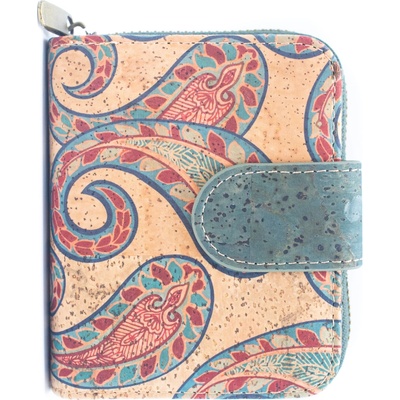 Малко корково портмоне - Кони