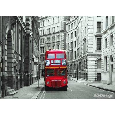 AG Design FTNM-2614 vliesová fototapeta Londýnský autobus, rozměry 155 x 110 cm