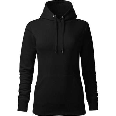 MALFINI Malfini cape free f14 / Дамски суичър с качулка тип кенгуру - черен xl (f140116)