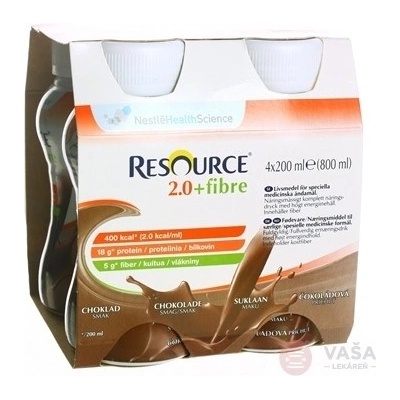 Resource Fibre 4 x 200 ml