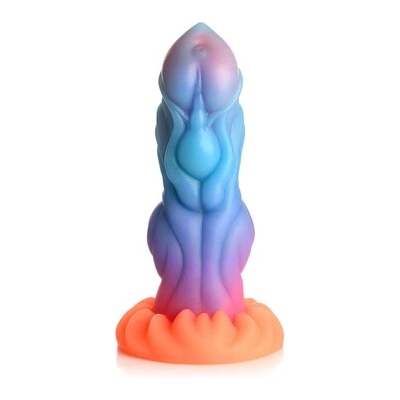 Creature Cocks Alien Invader Alien Glow-in-the-Dark Silicone Dildo