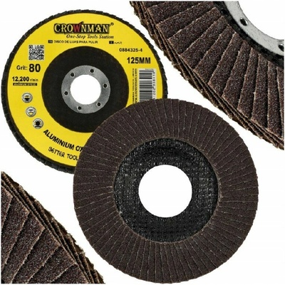 Berge Lamelový kotouč 125 mm P80 CM-0884325-4 5 ks