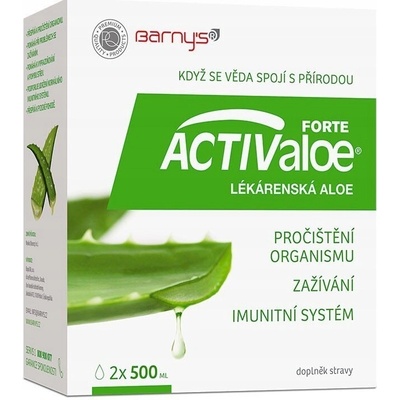 Barny's ACTIValoe farmaceutické dvojité balenie 2 x 500 ml