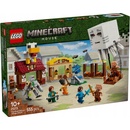 LEGO® Minecraft 21273 Balón v podobe Ghasta a útok na dedinu