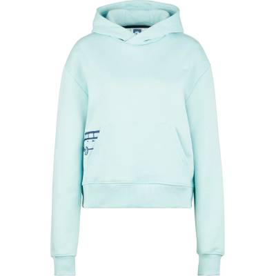 Wheeldom Дамски суичър Wheeldom Women's Linksabbiegen Hoodie - Turquoise - размер 42 (EU) (117-3304-0214)